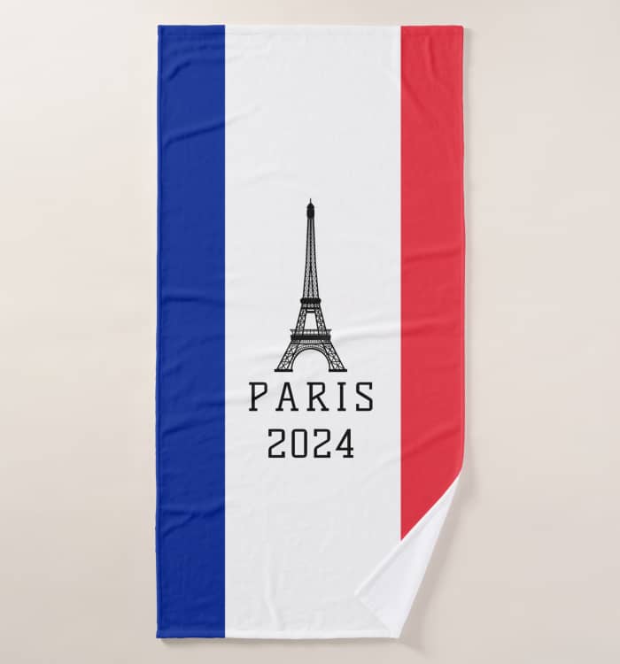 Paris 2024 Bath Towel Set