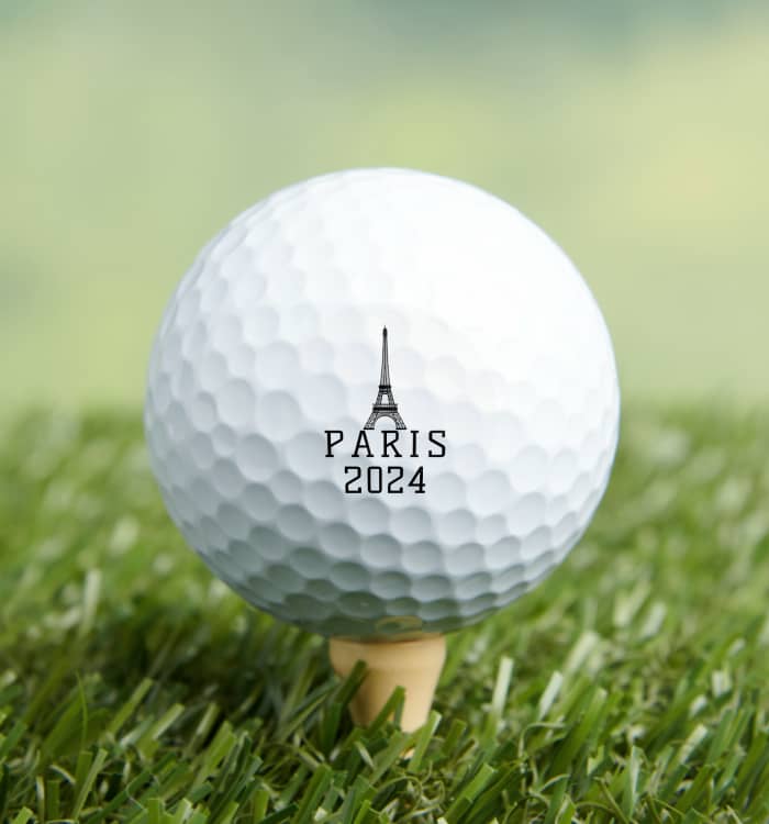 Paris 2024 golf balls